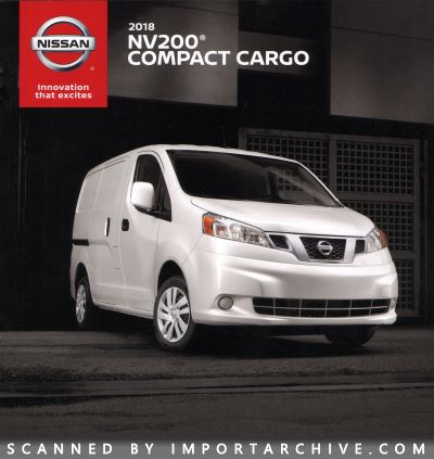 2018 Nissan Brochure Cover