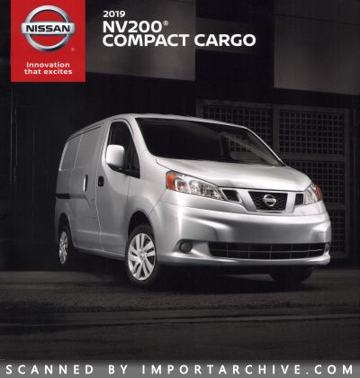 2019 Nissan Brochure Cover