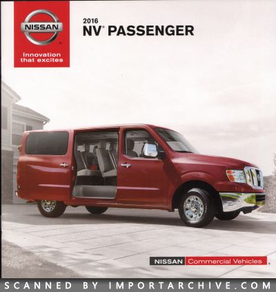 2016 Nissan Brochure Cover