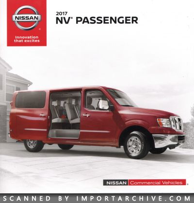 2017 Nissan Brochure Cover