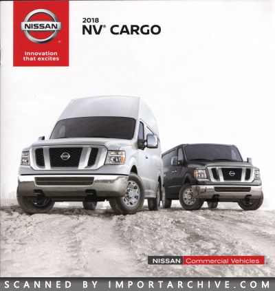 2018 Nissan Brochure Cover