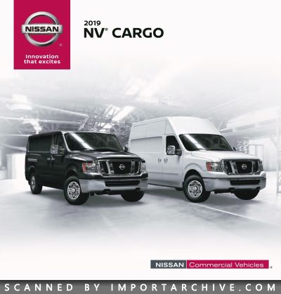 2019 Nissan Brochure Cover