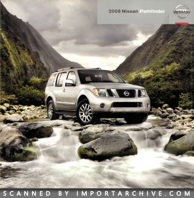 2008 Nissan Brochure Cover