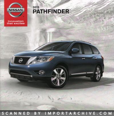 2015 Nissan Brochure Cover