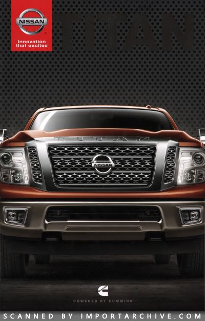 2016 Nissan Brochure Cover