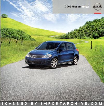 2008 Nissan Brochure Cover