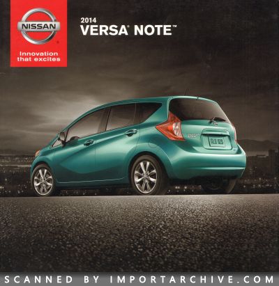 2014 Nissan Brochure Cover