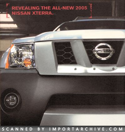 2005 Nissan Brochure Cover