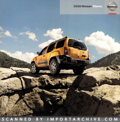 2008 Nissan Brochure Cover