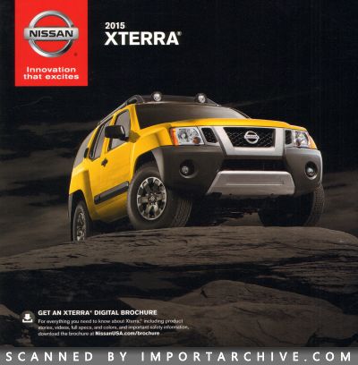 2015 Nissan Brochure Cover