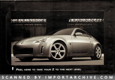 2004 Nissan Brochure Cover