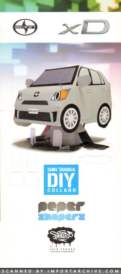 2012 Scion Brochure Cover