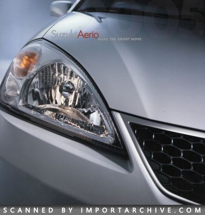 2005 Suzuki Brochure Cover