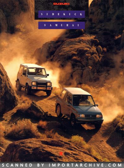 1990 Suzuki Brochure Cover