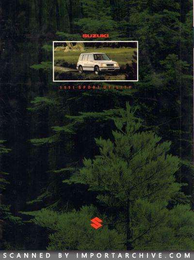 1991 Suzuki Brochure Cover