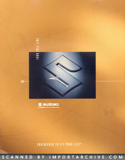 1999 Suzuki Brochure Cover