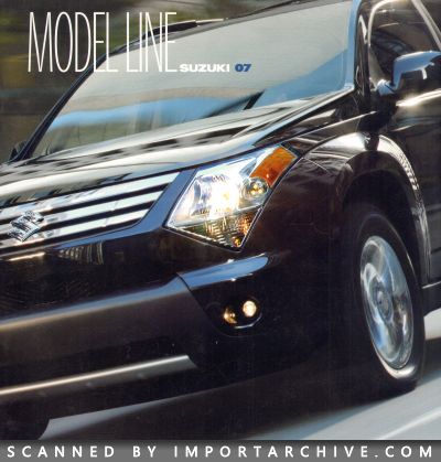 2007 Suzuki Brochure Cover