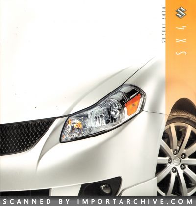 2010 Suzuki Brochure Cover