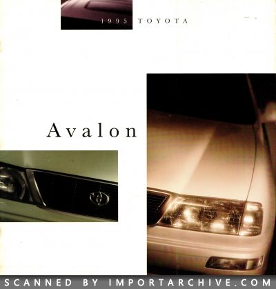 1995 Toyota Brochure Cover