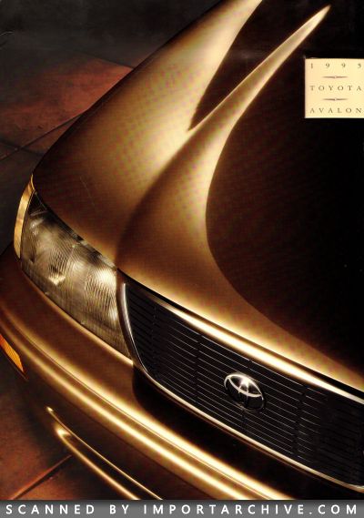 1995 Toyota Brochure Cover