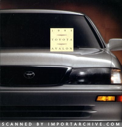 1995 Toyota Brochure Cover