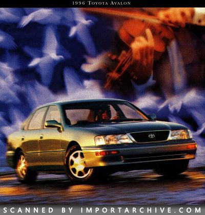 1996 Toyota Brochure Cover