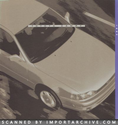 1994 Toyota Brochure Cover