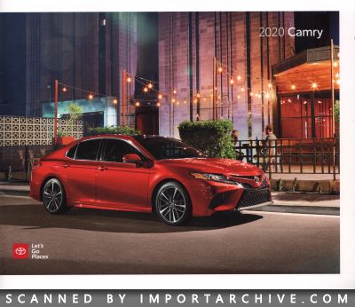 2020 Toyota Brochure Cover