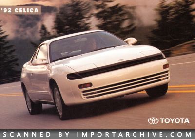 1992 Toyota Brochure Cover