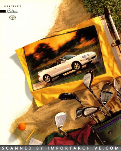 1998 Toyota Brochure Cover