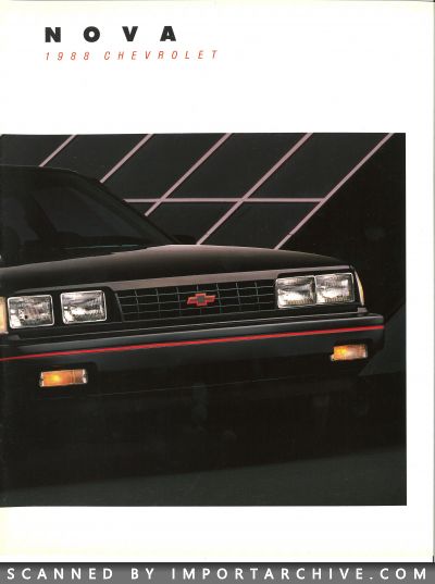 1988 Toyota Brochure Cover