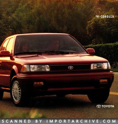 1991 Toyota Brochure Cover