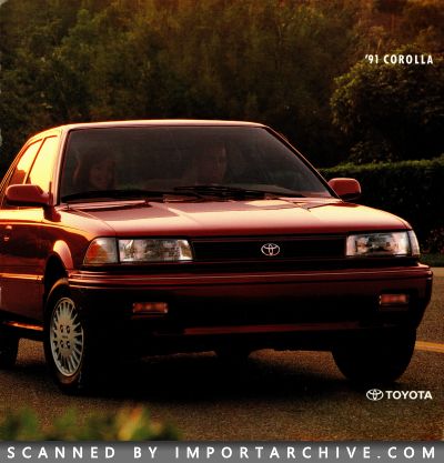 1991 Toyota Brochure Cover