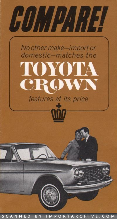 1965 Toyota Brochure Cover