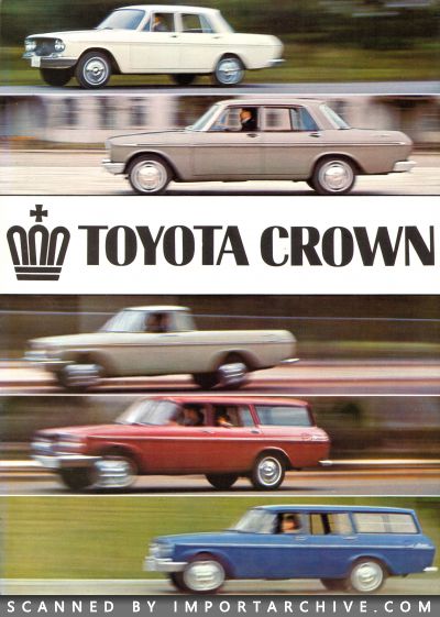 1967 Toyota Brochure Cover