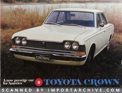 1969 Toyota Brochure Cover