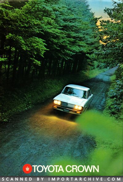 1970 Toyota Brochure Cover