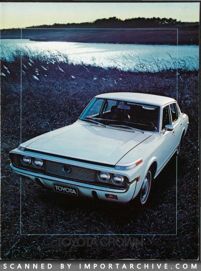 1971 Toyota Brochure Cover