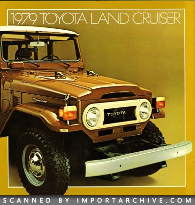 1979 Toyota Brochure Cover