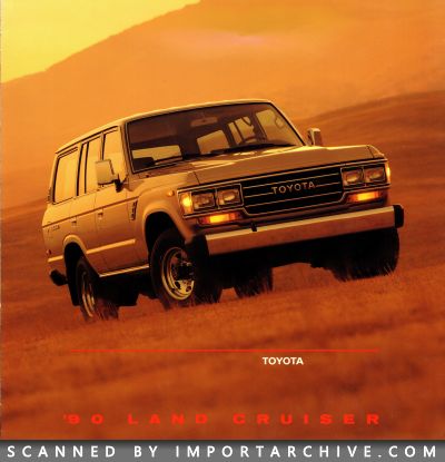 1990 Toyota Brochure Cover