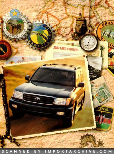 2002 Toyota Brochure Cover