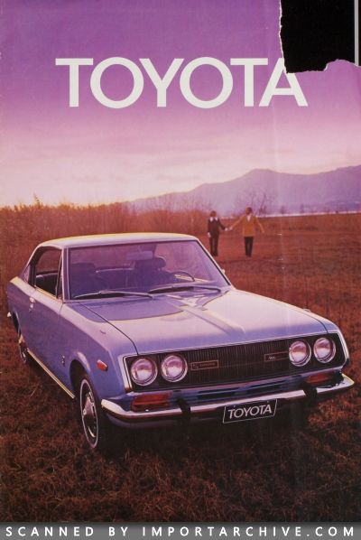 1969 Toyota Brochure Cover