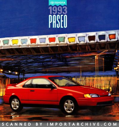 1993 Toyota Brochure Cover