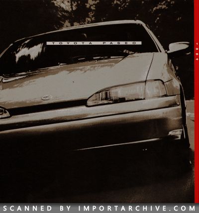 1994 Toyota Brochure Cover