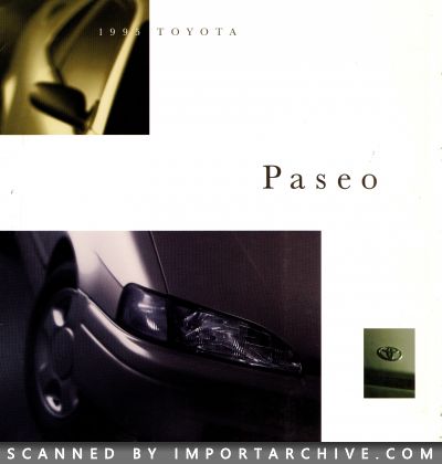 1995 Toyota Brochure Cover