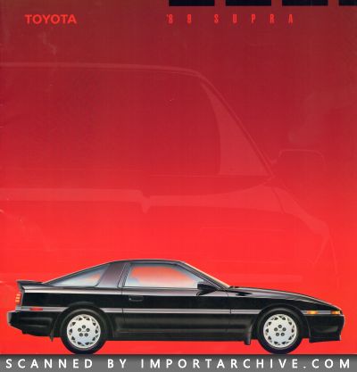 1989 Toyota Brochure Cover