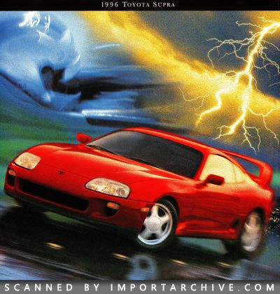 1996 Toyota Brochure Cover