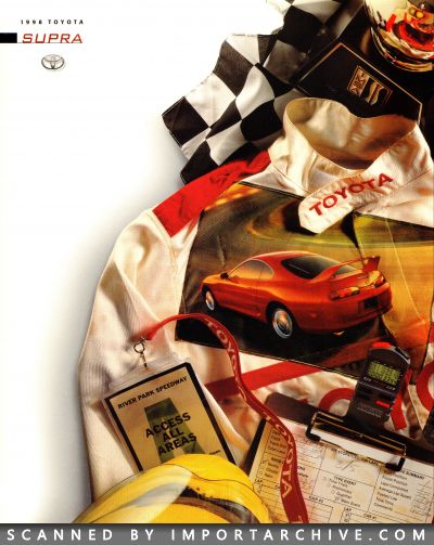 1998 Toyota Brochure Cover