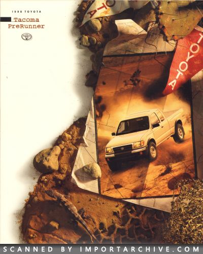 1998 Toyota Brochure Cover