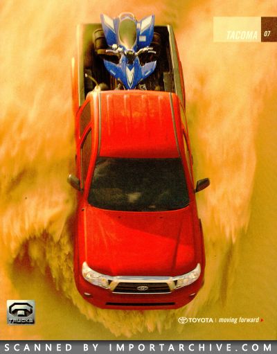 2007 Toyota Brochure Cover